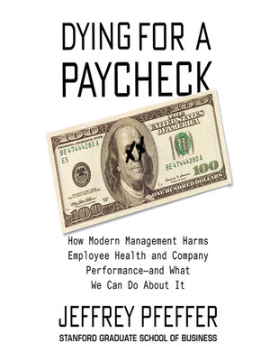 cover image of Dying for a Paycheck